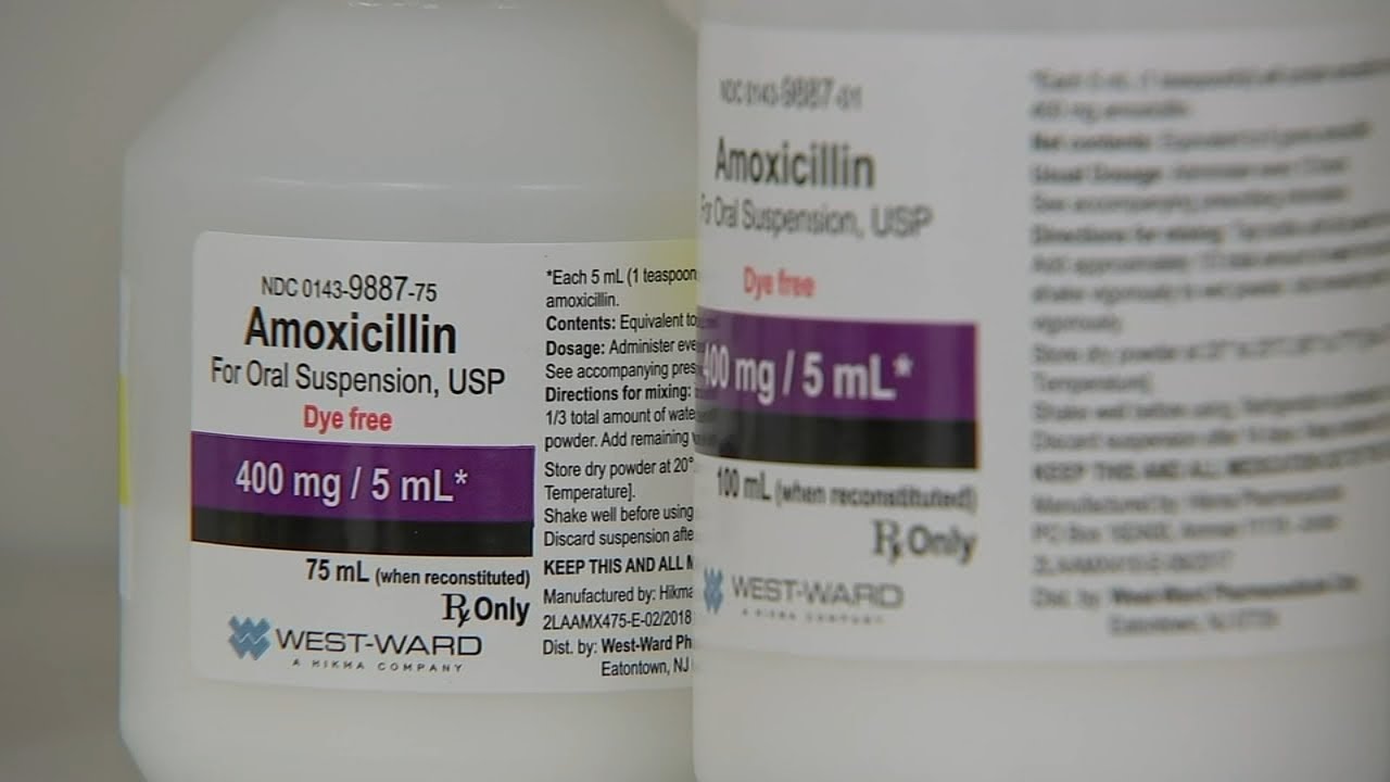 Amoxicillin, over the counter medication shortages impacting pharmacies