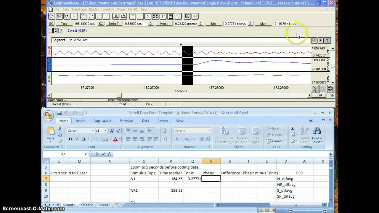 Analyzing GSR
