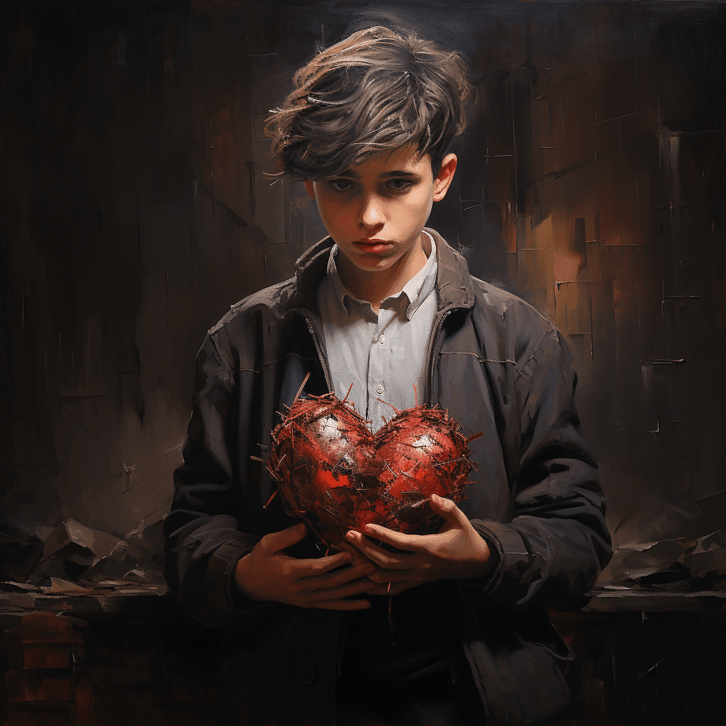 child breaks your heart