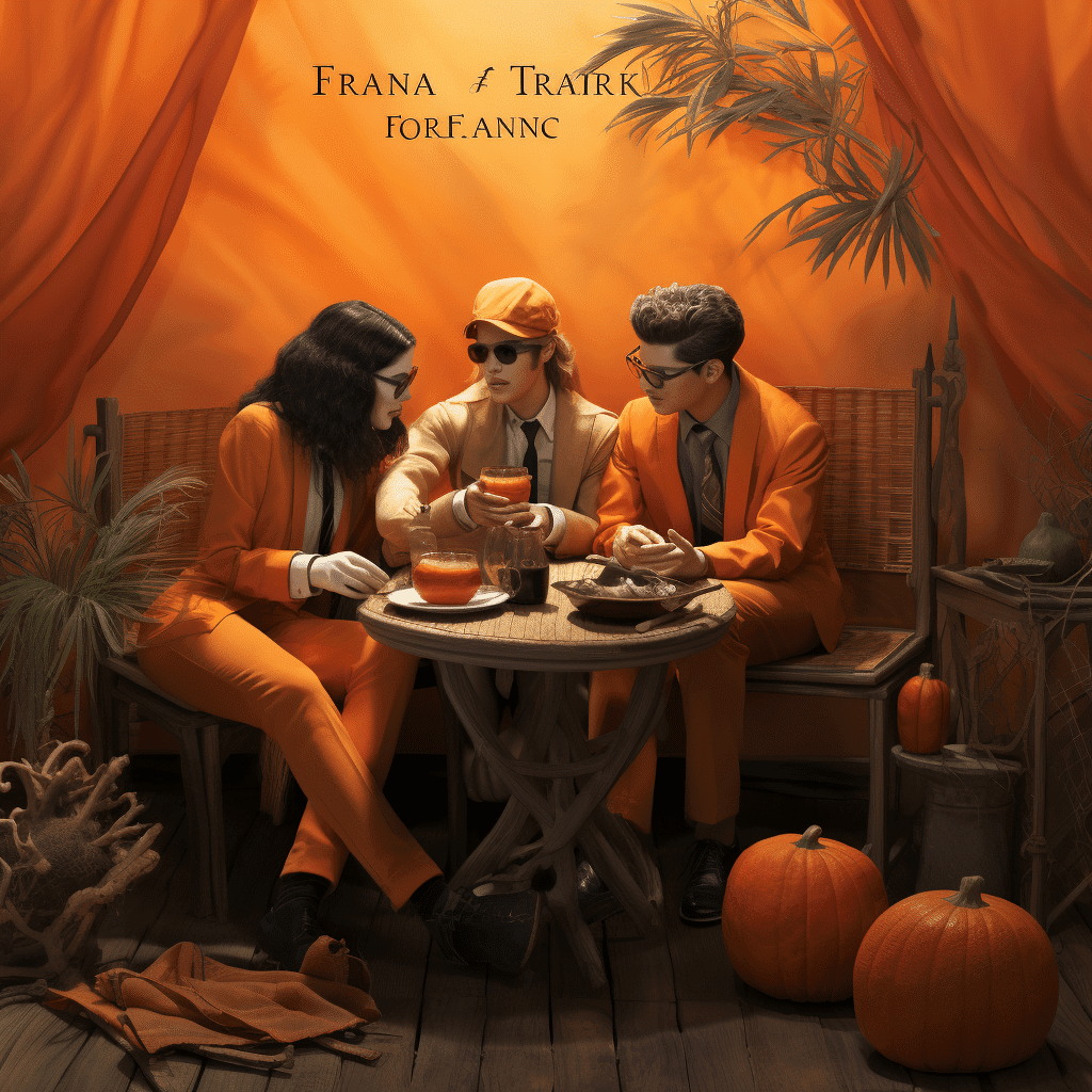 friends orange
