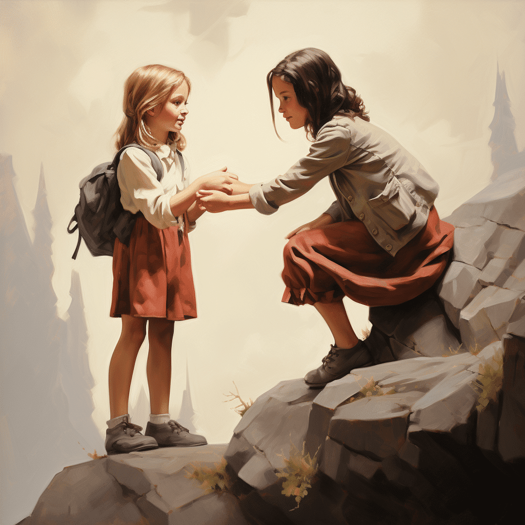 helping friends
