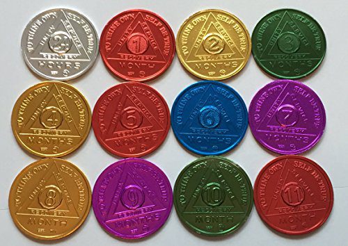 SET of Recovery AA Medallion  Coins BSP hr mo Commemorative