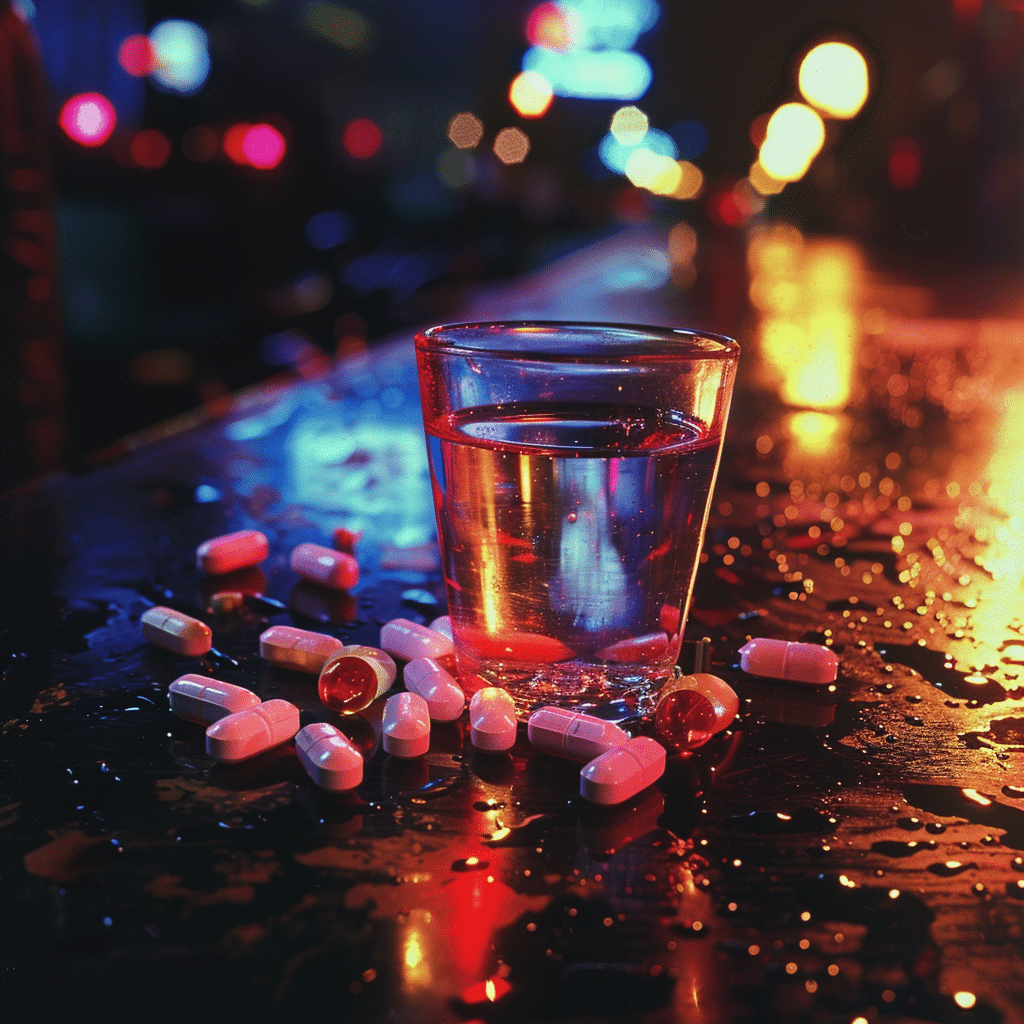drinking with prozac