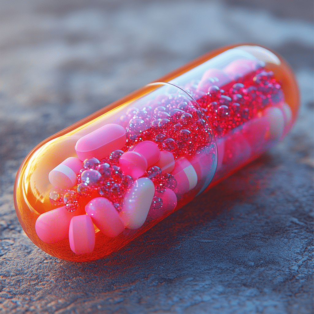 pill with es on it