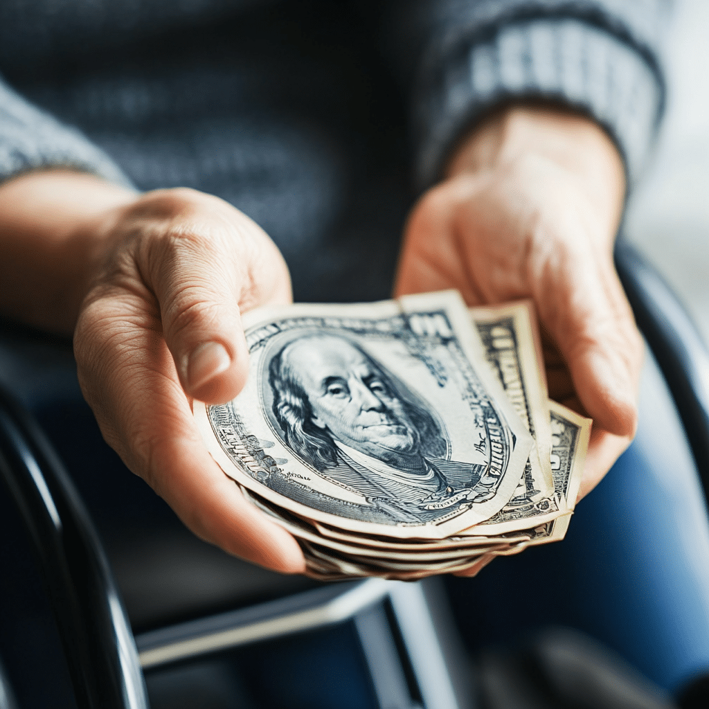 100 va disability pay