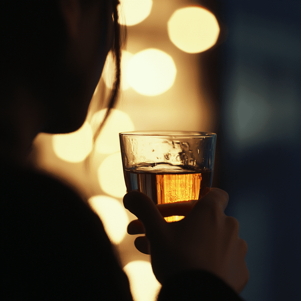drinking alcohol