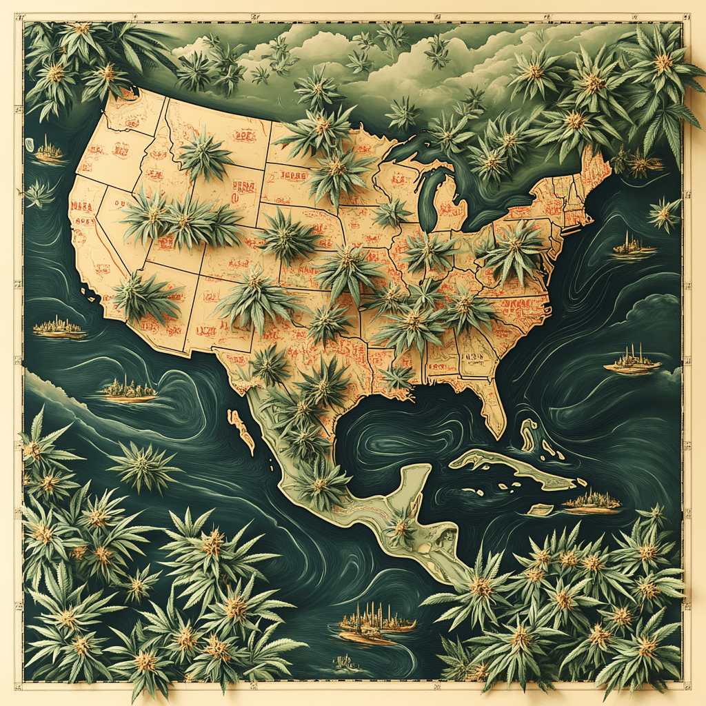 legal marijuanas states 2025 map