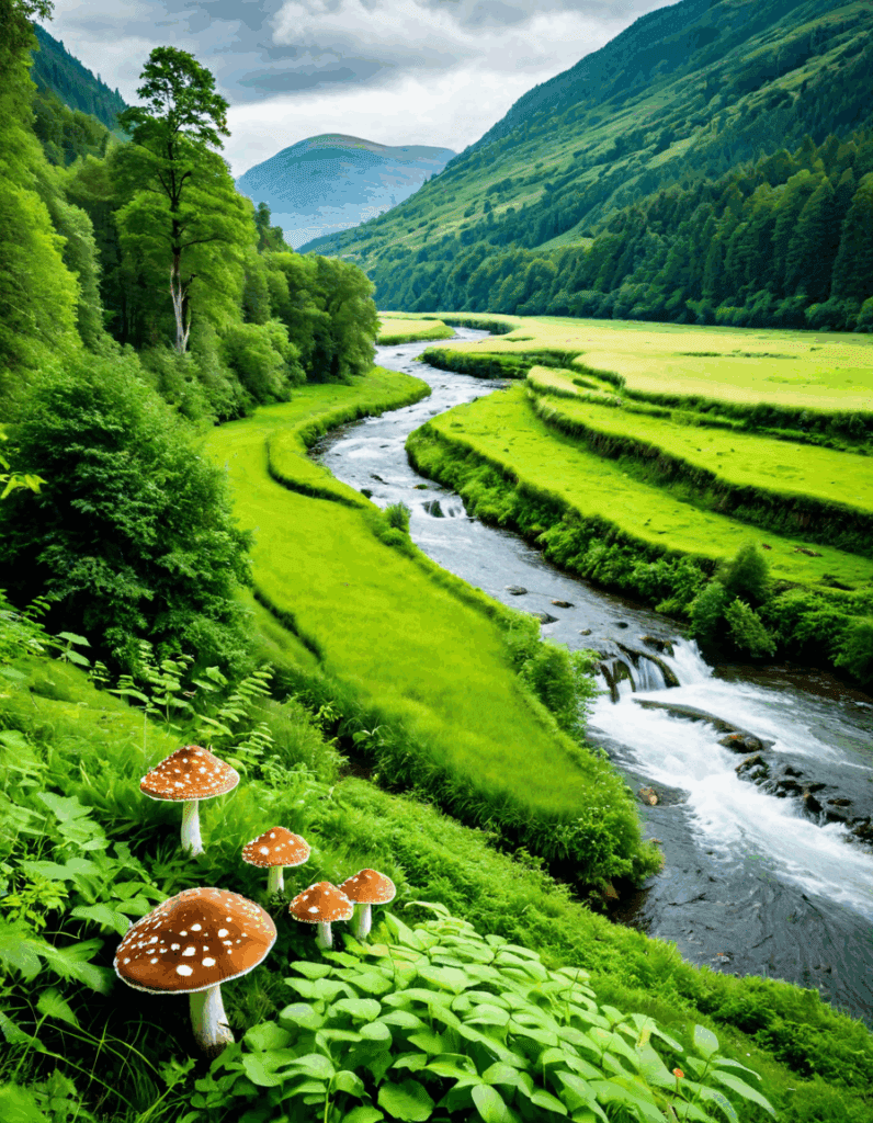 how long does a mushroom high last
