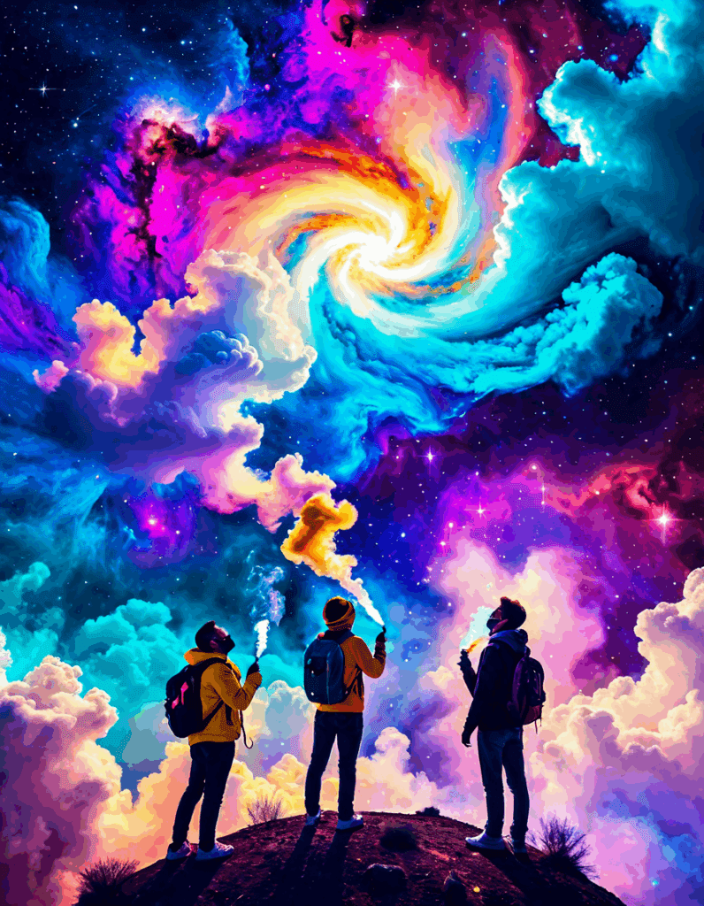 what is galaxy gas smoking