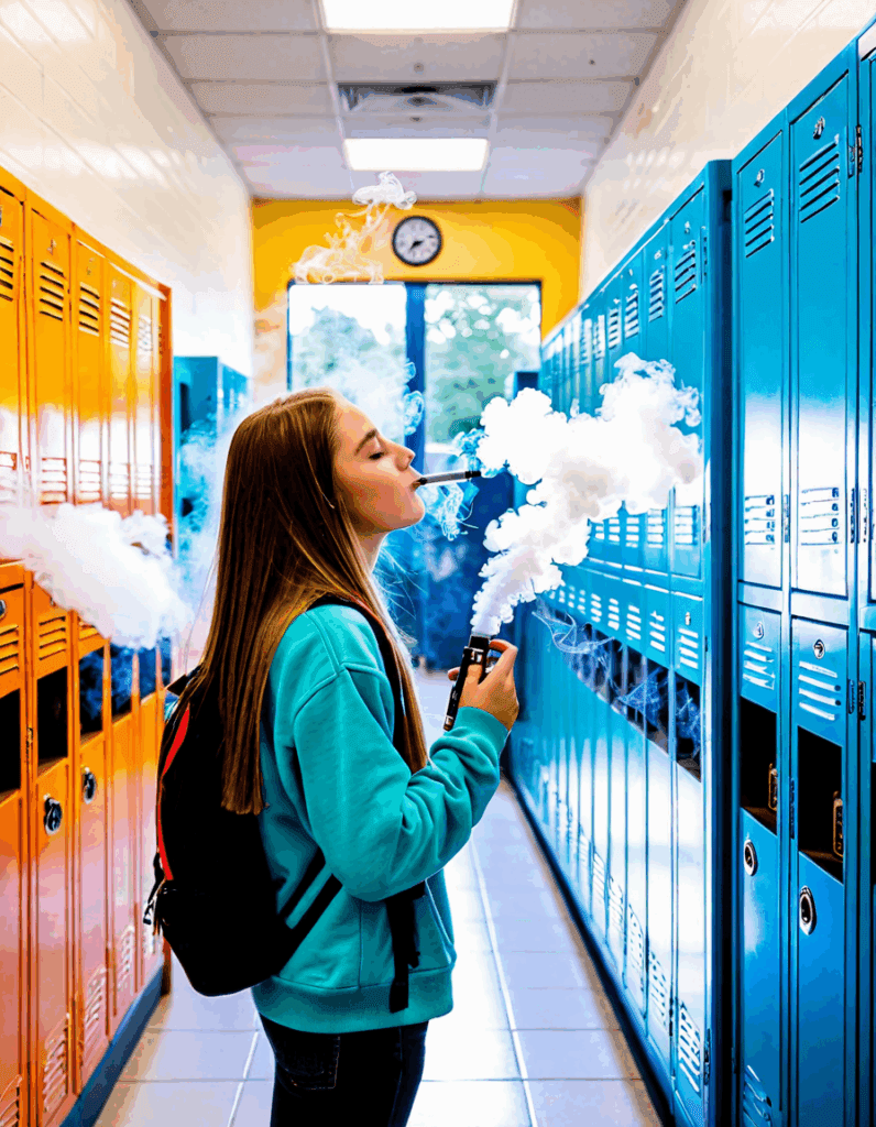 why do teens vape