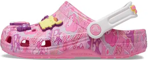 Crocs Classic Hello Kitty Clogs, Pink,  Unisex Big Kid