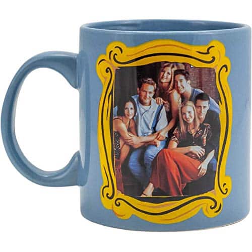 Silver Buffalo Friends Group in Frame Ceramic Mug, Ounces