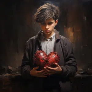 child breaks your heart