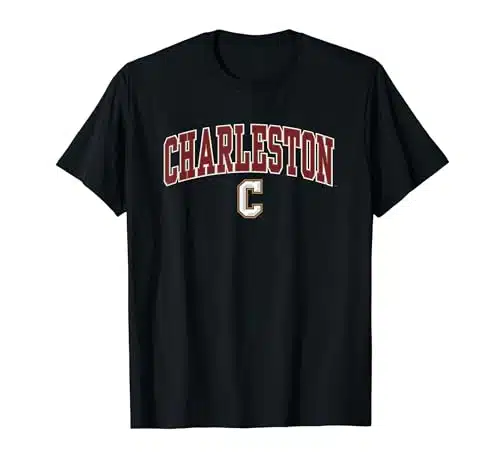 Charleston Cougars Arch Over Logo Officially Licensed T Shirt