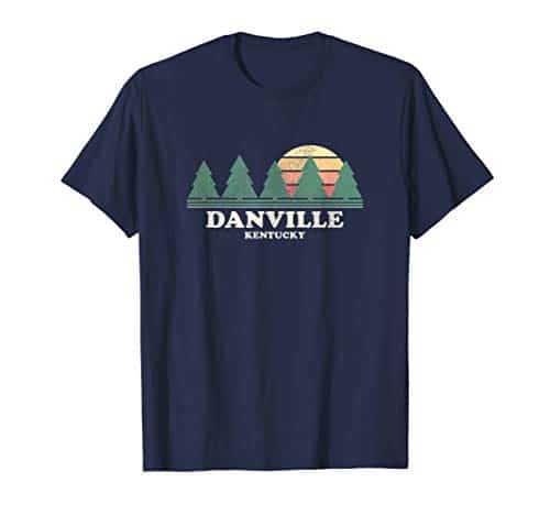 Danville KY Vintage Throwback Tee Retro s Design T Shirt