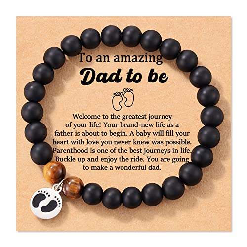 JOGDIAM Dad to be Gifts First Time Dad Parents First Fathers Gifts Pregnancy Announcement Gender Reveal Gifts for Father Daddy New Dad Husband Boyfriend