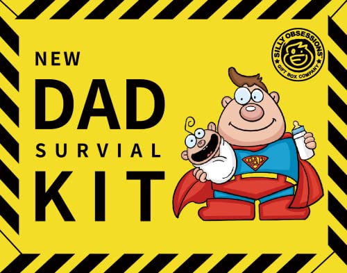 New Dad Survival Kit, Funny Gift for New Dad, New Parents, Dad to Be.