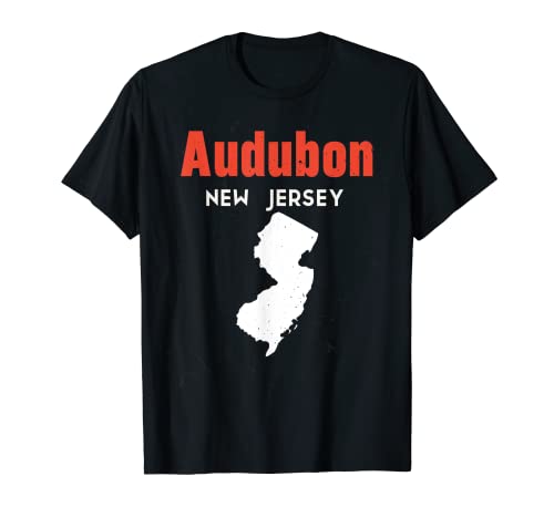 New Jersey USA State America Travel New Jerseyite Audubon T Shirt