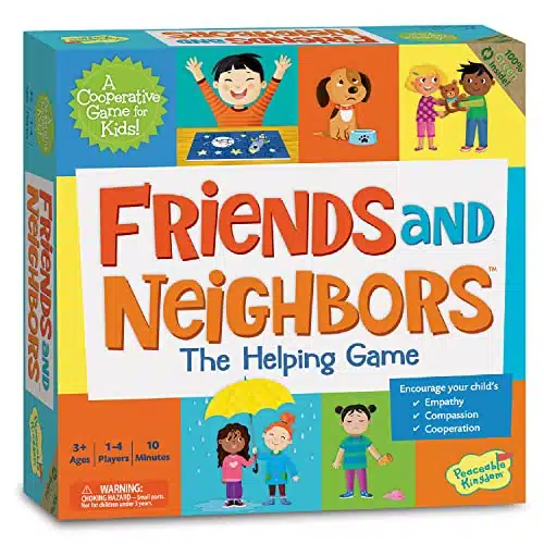 Peaceable Kingdom Friends and Neighbors The Helping Game Emotional Development Cooperative Game for Kids
