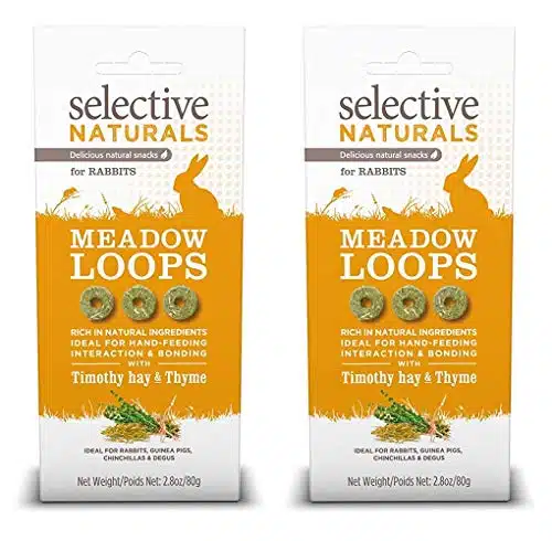 Supreme Petfoods Pack of Selective Naturals Meadow Loops, Ounces each, with Timothy Hay and Thyme