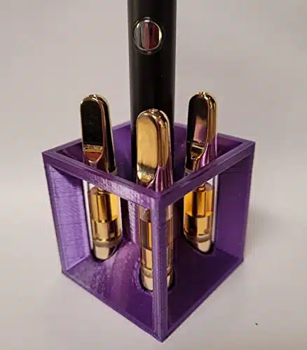 Tesseract Vape Pen Stand (Shiny Purple)