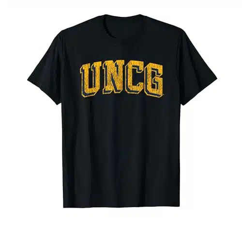 UNC Greensboro Spartans Retro Arch T Shirt
