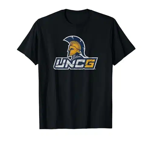 UNC Greensboro UNCG Spartans Distressed Primary T Shirt