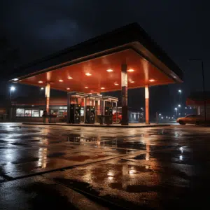 gas station herion
