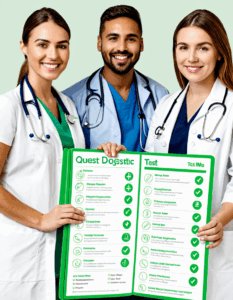 quest diagnostics test menu